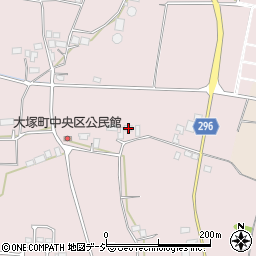 栃木県栃木市大塚町1392周辺の地図