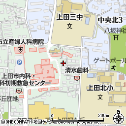 上田民芸社周辺の地図