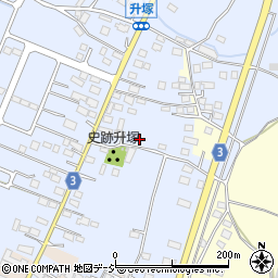 栃木県栃木市都賀町升塚52周辺の地図