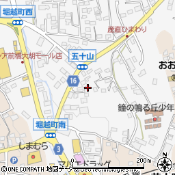 群馬県前橋市堀越町855-7周辺の地図