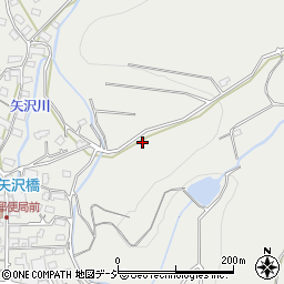 長野県上田市殿城（矢沢）周辺の地図