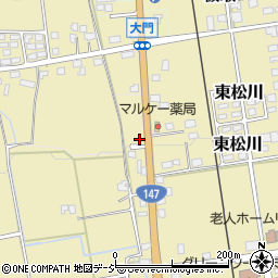 長野県北安曇郡松川村5785-7周辺の地図