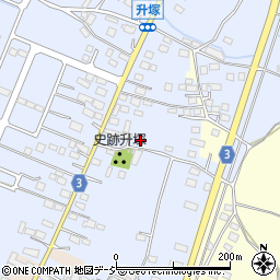 栃木県栃木市都賀町升塚52-18周辺の地図