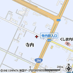 栃木県真岡市寺内1227-4周辺の地図
