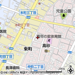 桐生市役所　教育委員会青少年課周辺の地図