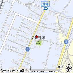 栃木県栃木市都賀町升塚52-1周辺の地図
