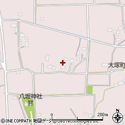 栃木県栃木市大塚町1809周辺の地図