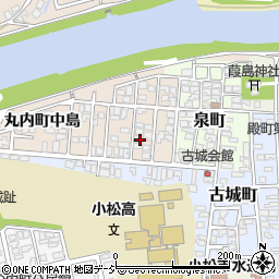 石川県小松市丸内町大手52周辺の地図