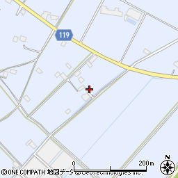 栃木県真岡市東大島753周辺の地図