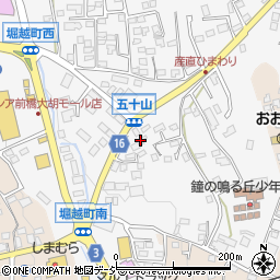 群馬県前橋市堀越町857-1周辺の地図