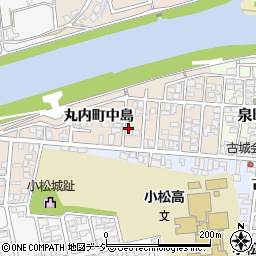 石川県小松市丸内町大手112周辺の地図
