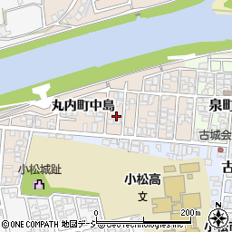 石川県小松市丸内町大手110周辺の地図