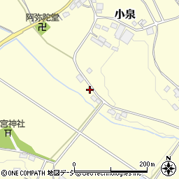 栃木県芳賀郡益子町小泉816周辺の地図