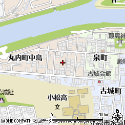 石川県小松市丸内町大手57周辺の地図
