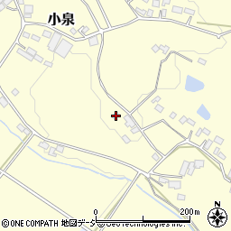 栃木県芳賀郡益子町小泉985周辺の地図