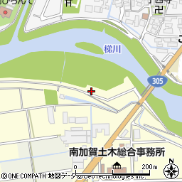 石川県小松市白江町ヌ周辺の地図