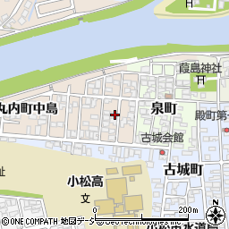 石川県小松市丸内町大手24周辺の地図