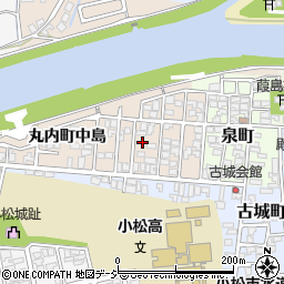 石川県小松市丸内町大手77-4周辺の地図