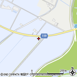 栃木県真岡市東大島199周辺の地図