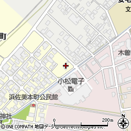 石川県小松市浜佐美本町79周辺の地図