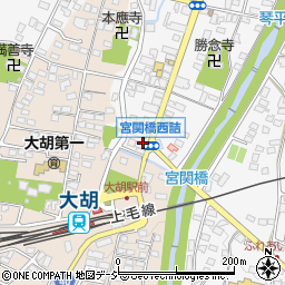 中村時計店周辺の地図