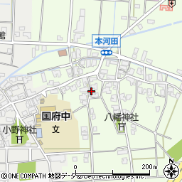 石川県小松市河田町ク周辺の地図