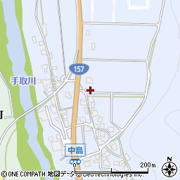 石川県白山市中島町ロ111周辺の地図