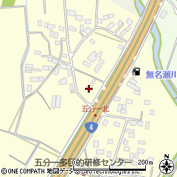 山岡家上三川店周辺の地図