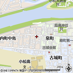 石川県小松市丸内町大手16周辺の地図