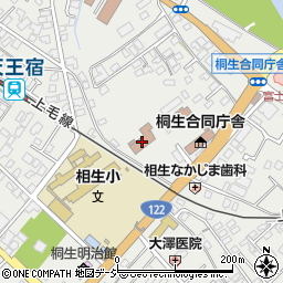 桐生保健福祉事務所周辺の地図