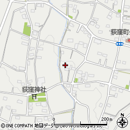 群馬県前橋市荻窪町160周辺の地図