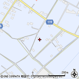 栃木県真岡市東大島743周辺の地図
