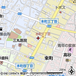 東和銀行桐生支店周辺の地図