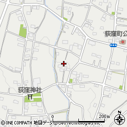 群馬県前橋市荻窪町264周辺の地図