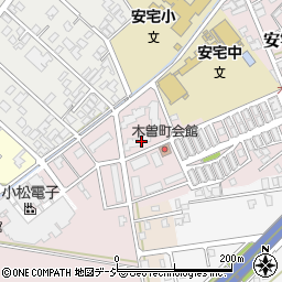 木曽町公民館周辺の地図