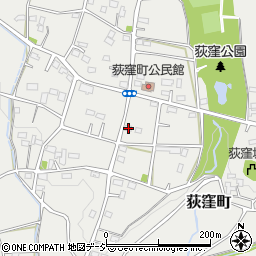 群馬県前橋市荻窪町790周辺の地図