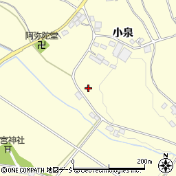 栃木県芳賀郡益子町小泉803周辺の地図