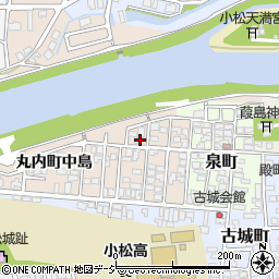 石川県小松市丸内町大手73周辺の地図