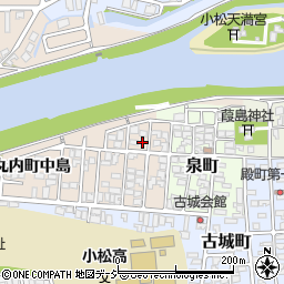 石川県小松市丸内町大手29周辺の地図