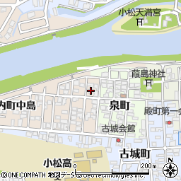 石川県小松市丸内町大手12周辺の地図