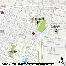石川県小松市一針町レ70周辺の地図