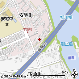 石川県小松市安宅町（ツ）周辺の地図