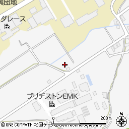 石川県小松市里川町（マ）周辺の地図
