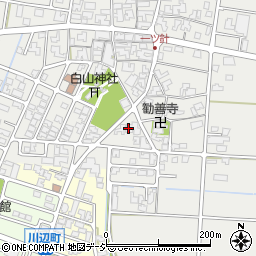 石川県小松市一針町レ2-1周辺の地図