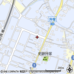 栃木県栃木市都賀町升塚761周辺の地図