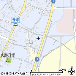 栃木県栃木市都賀町升塚30周辺の地図