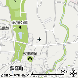 群馬県前橋市荻窪町1106周辺の地図