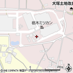 栃木県栃木市大塚町2443周辺の地図