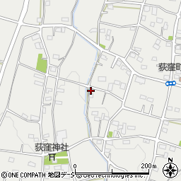 群馬県前橋市荻窪町262周辺の地図