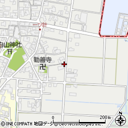 石川県小松市一針町ワ周辺の地図